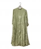 Ameriアメリ）の古着「2WAY FLOWER GARDEN DRESS」｜グリーン