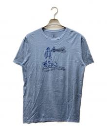 RRL（ダブルアールエル）の古着「24SS グラフィックロゴプリントTシャツ」｜ブルー