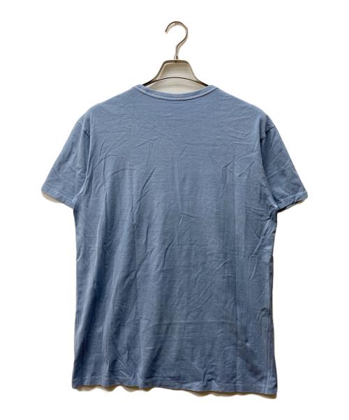 RRL（ダブルアールエル）RRL (ダブルアールエル) 24SS グラフィックロゴプリントTシャツ ブルー サイズ:Mの古着・服飾アイテム