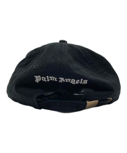 Palm Angels（パーム エンジェルス）Palm Angels (パーム エンジェルス) monogram cap ブラック 未使用品の古着・服飾アイテム