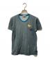 Dior Homme（ディオール オム）の古着「05SS 刺繍Tシャツ」｜グリーン