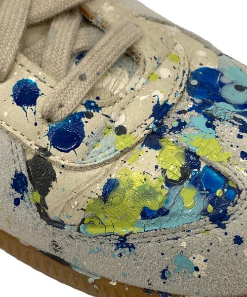 Maison Margiela（メゾンマルジェラ）Maison Margiela (メゾンマルジェラ) ペンキ加工ジャーマントレーナー ベージュ サイズ:43の古着・服飾アイテム