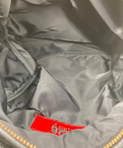 PORTER（ポーター）PORTER (ポーター) 5525gallery (ゴーゴーニーゴーギャラリー) BACKPACK -LEATEHR- ブラックの古着・服飾アイテム