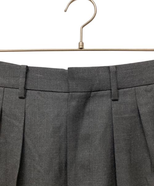 mb（エムビー）MB (エムビー) ハイエンド尾州ウールスラックス グレー サイズ:Sの古着・服飾アイテム