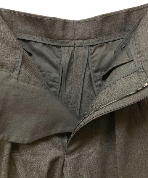 mb（エムビー）MB (エムビー) ハイエンド尾州ウールスラックス グレー サイズ:Sの古着・服飾アイテム