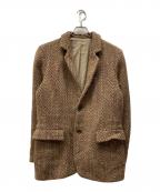 FRANK LEDERフランクリーダー）の古着「ツイード テーラード ジャケット」｜ブラウン