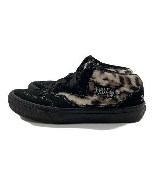 VANS（ヴァンズ）VANS (バンズ) Supreme (シュプリーム) 23FW LEOPARD HALF CAB ブラック サイズ:27㎝の古着・服飾アイテム