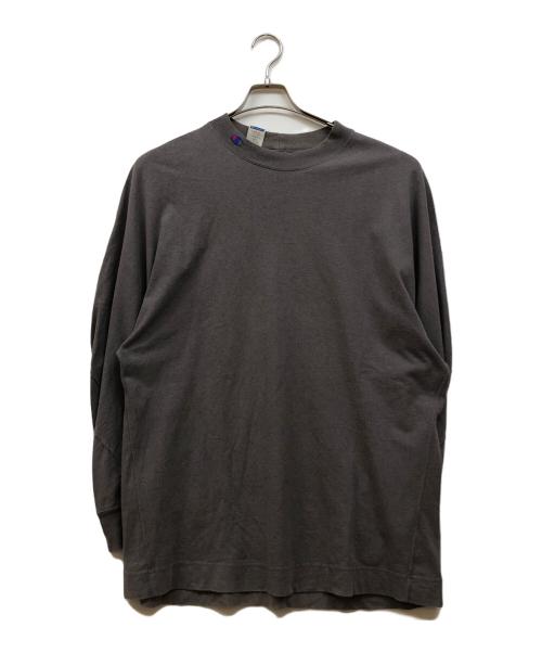 Champion（チャンピオン）Champion (チャンピオン) N.HOOLYWOOD (エヌ ハリウッド) ロングスリーブTシャツ グレー サイズ:Ⅼの古着・服飾アイテム