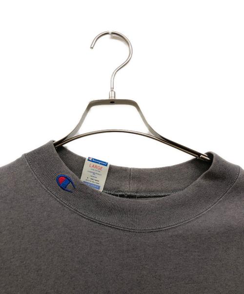 Champion（チャンピオン）Champion (チャンピオン) N.HOOLYWOOD (エヌ ハリウッド) ロングスリーブTシャツ グレー サイズ:Ⅼの古着・服飾アイテム