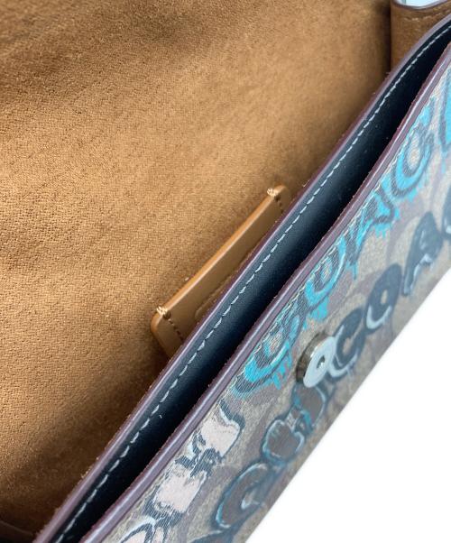 COACH（コーチ）COACH (コーチ) MINT+SERF (ミント＆サーフ) モーガン クロスボディ・シグネチャー キャンバス ブラウンの古着・服飾アイテム