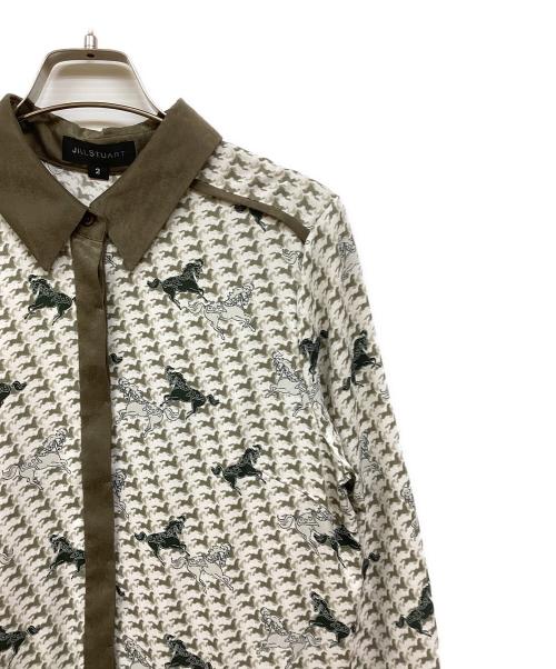 JILL STUART（ジルスチュアート）JILL STUART (ジルスチュアート) フィリーワンピース グリーン サイズ:2の古着・服飾アイテム