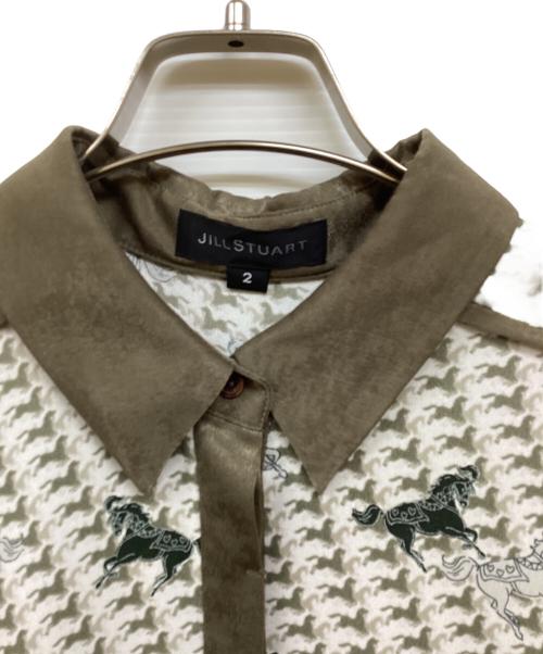 JILL STUART（ジルスチュアート）JILL STUART (ジルスチュアート) フィリーワンピース グリーン サイズ:2の古着・服飾アイテム