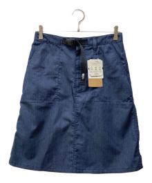 THE NORTH FACE（ザ ノース フェイス）の古着「ナイロンデニムフィールドスカート」｜ネイビー