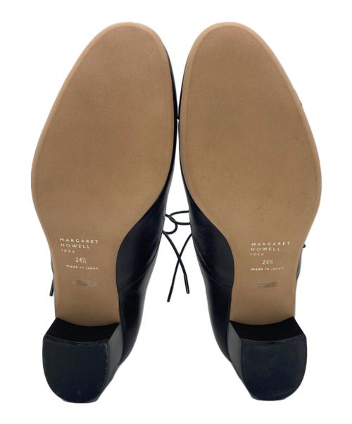 MARGARET HOWELL idea（マーガレット ハウエル アイディア）MARGARET HOWELL idea (マーガレット ハウエル アイディア) レースアップシューズ ブラウン サイズ:24 1/2の古着・服飾アイテム