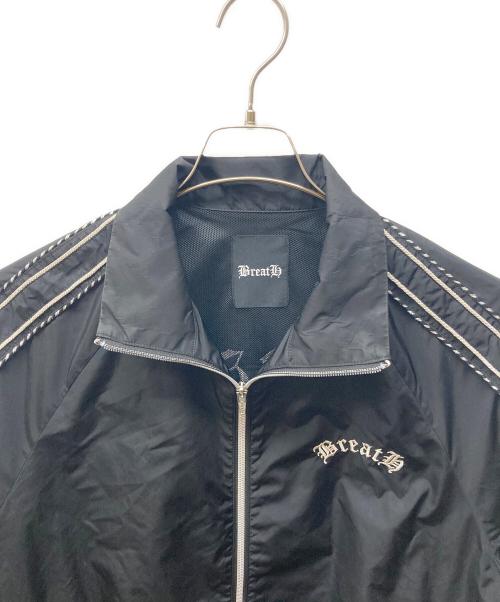 BREATH（ブレス）BREATH (ブレス) OLD ENGLISH TRACK JACKET ブラック サイズ:Lの古着・服飾アイテム