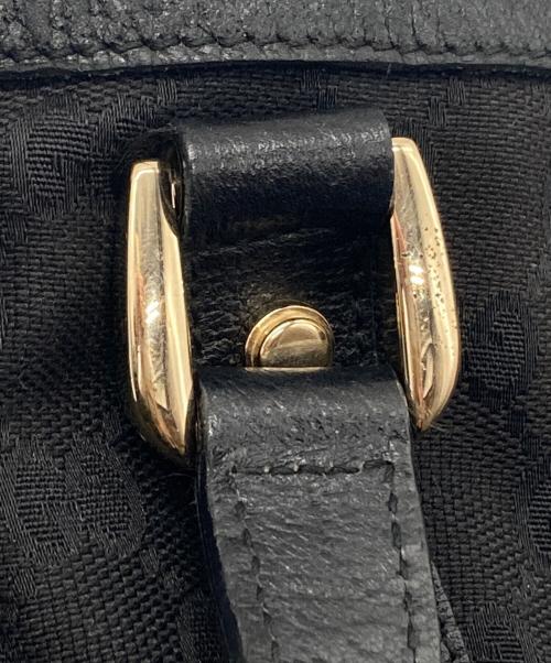 GUCCI（グッチ）GUCCI (グッチ) GGキャンバス 2WAYバッグ ブラックの古着・服飾アイテム