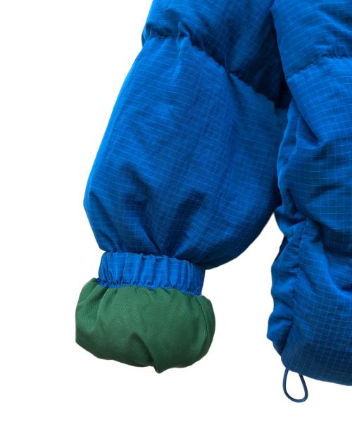 LACOSTE（ラコステ）LACOSTE (ラコステ) キルティング ショートダウンジャケット ブルー サイズ:36の古着・服飾アイテム