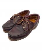 Timberlandティンバーランド）の古着「3Eye Classic Lug」｜ワインレッド