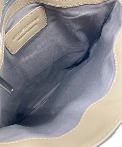 MOTHERHOUSE（マザーハウス）MOTHERHOUSE (マザーハウス) リンネ ブロック トート ネイビーの古着・服飾アイテム