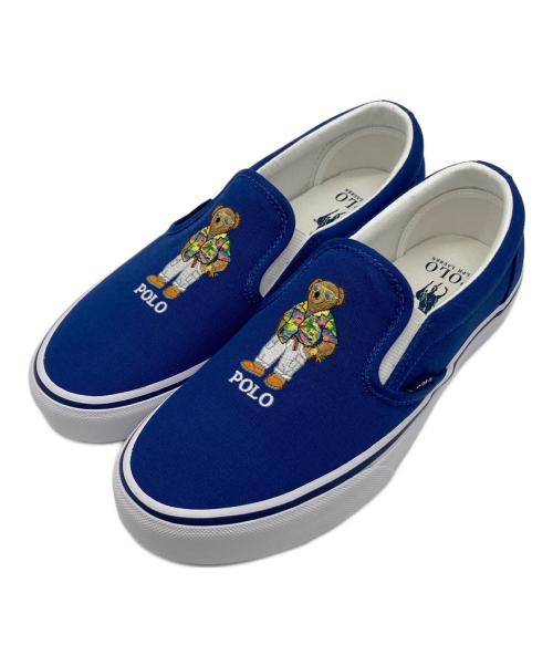 POLO RALPH LAUREN（ポロ・ラルフローレン）POLO RALPH LAUREN (ポロ・ラルフローレン) KEATON SLIP ネイビー サイズ:US7の古着・服飾アイテム