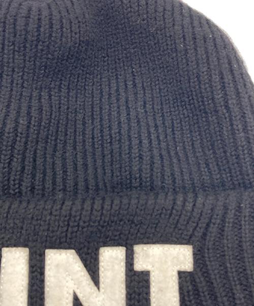 SAINT MICHAEL（セントマイケル）SAINT MICHAEL (セントマイケル) KNIT CAP ブラック サイズ:OSの古着・服飾アイテム