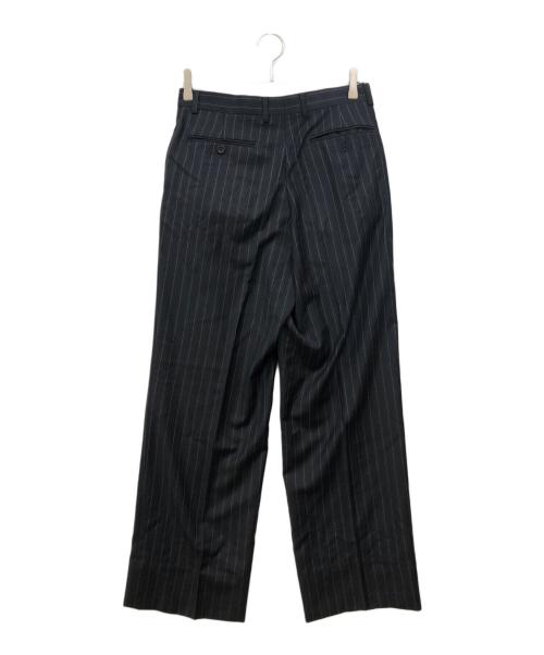 ARMANI COLLEZIONI（アルマーニ コレツィオーニ）ARMANI COLLEZIONI (アルマーニ コレツィオーニ) ウールカシミヤ ピンストライプセットアップ グレー サイズ:SIZE 46 Rの古着・服飾アイテム