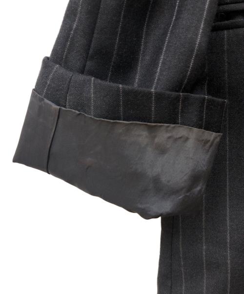 ARMANI COLLEZIONI（アルマーニ コレツィオーニ）ARMANI COLLEZIONI (アルマーニ コレツィオーニ) ウールカシミヤ ピンストライプセットアップ グレー サイズ:SIZE 46 Rの古着・服飾アイテム