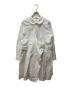 COMME des GARCONS（コムデギャルソン）の古着「18SS フロントオープンチュニック」｜ホワイト