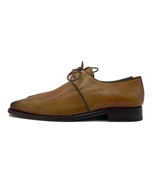 Cordwainer（コードウェイナー）Cordwainer (コードウェイナー) プレーントゥシューズ ブラウン サイズ:6の古着・服飾アイテム