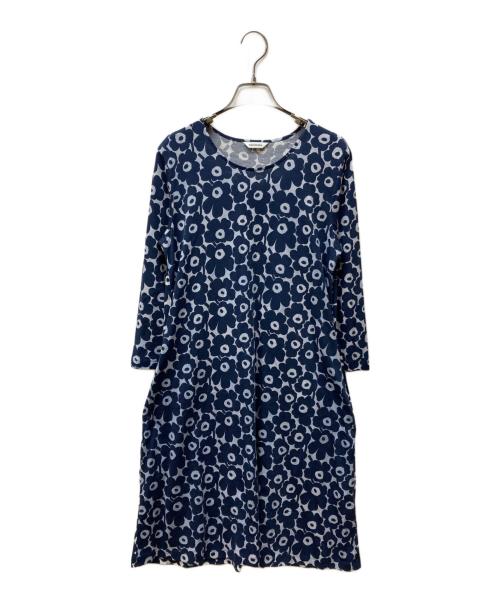 marimekko（マリメッコ）marimekko (マリメッコ) ウニッコワンピース ネイビー サイズ:Sの古着・服飾アイテム