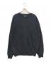 X-LARGE（エクストララージ）の古着「EMBOSSED STANDARD LOGO CREWNECK SWEATSHIRT」｜ブラック