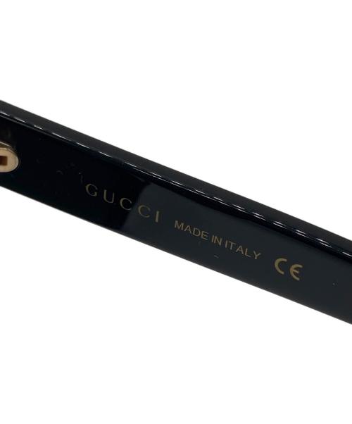 GUCCI（グッチ）GUCCI (グッチ) タイガーテンプル サングラス ブラック サイズ:54□22-145の古着・服飾アイテム