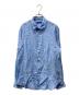 TOMORROW LAND（トゥモローランド）の古着「25SS リネン セミワイドカラーシャツ」｜ブルー