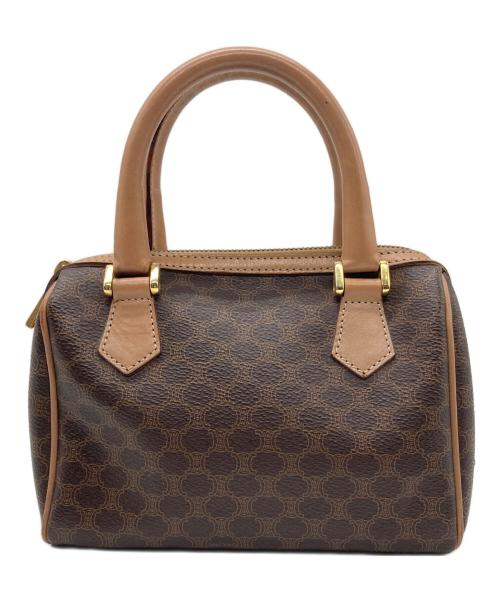 CELINE（セリーヌ）CELINE (セリーヌ) オールドミニサイズボストンバッグ ブラウンの古着・服飾アイテム