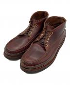 RUSSELL MOCCASINラッセルモカシン）の古着「スポーティングクレーチャッカ」｜ボルドー