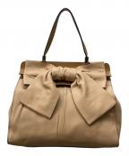 VALENTINO GARAVANIヴァレンティノ・ガラヴァーニ）の古着「ハンドバッグ」｜ベージュ