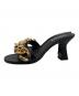 VERSACE (ヴェルサーチェ) チェーンサンダル ブラック サイズ:36：20000円