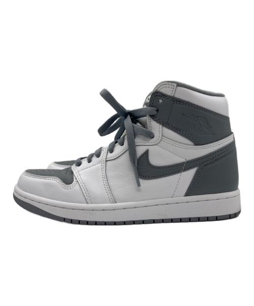NIKE（ナイキ）NIKE (ナイキ) AIR JORDAN 1 RETRO HIGH OG グレー サイズ:24.5㎝の古着・服飾アイテム