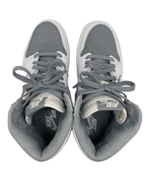 NIKE（ナイキ）NIKE (ナイキ) AIR JORDAN 1 RETRO HIGH OG グレー サイズ:24.5㎝の古着・服飾アイテム