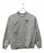 NIKE×stussyナイキ×ステューシー）の古着「NRG ZR Fleece Crewneck Heather Grey」｜グレー