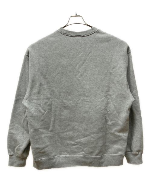 NIKE（ナイキ）NIKE (ナイキ) stussy (ステューシー) NRG ZR Fleece Crewneck Heather Grey グレー サイズ:Mの古着・服飾アイテム