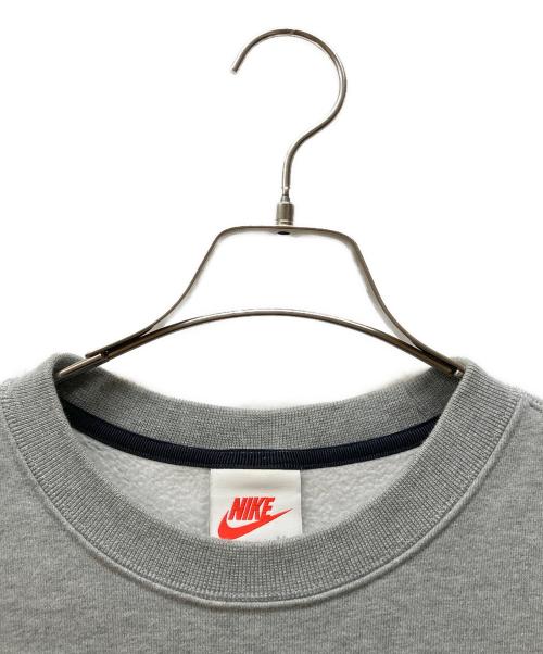 NIKE（ナイキ）NIKE (ナイキ) stussy (ステューシー) NRG ZR Fleece Crewneck Heather Grey グレー サイズ:Mの古着・服飾アイテム