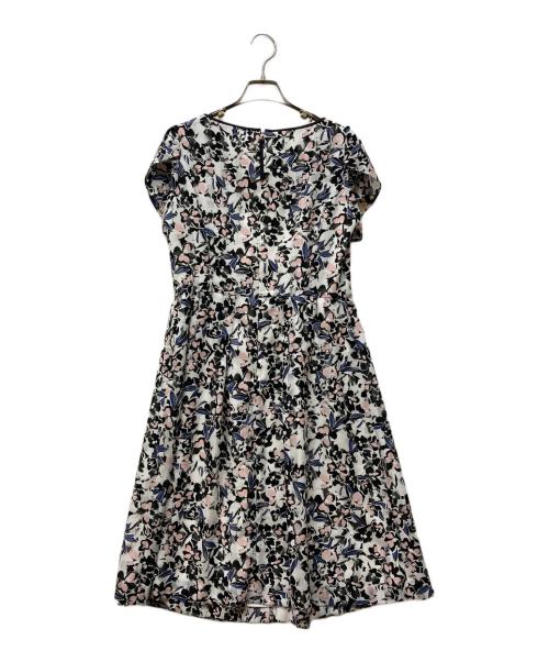 TO BE CHIC（トゥービーシック）TO BE CHIC (トゥービーシック) 花柄ワンピース ホワイト サイズ:40の古着・服飾アイテム