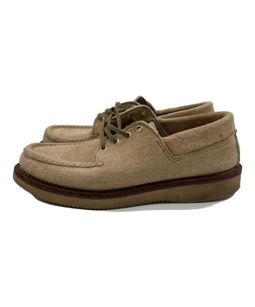 RUSSELL MOCCASIN（ラッセルモカシン）RUSSELL MOCCASIN (ラッセルモカシン) ララミースエードオックスフォードシューズ ベージュ サイズ:SIZE 8の古着・服飾アイテム