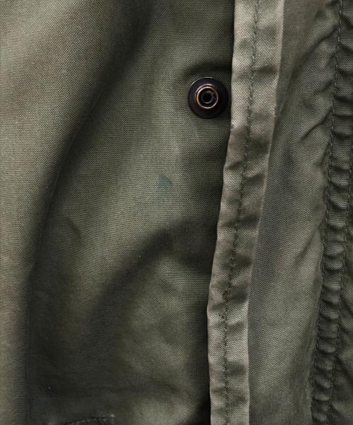 US ARMY（ユーエスアーミー）US ARMY (ユーエスアーミー) M-65 フィッシュテールパーカー フルセット グリーン サイズ:Mの古着・服飾アイテム