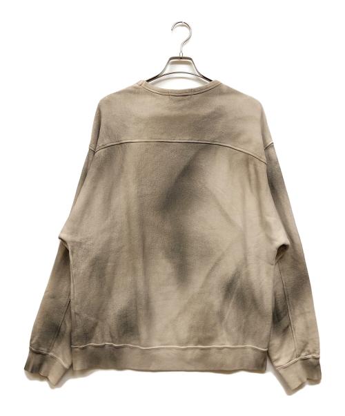 YOKE（ヨーク）YOKE (ヨーク) 吾亦紅 GARDEN 別注 GARMENT DYE YOKE SWEAT SHIRT アイボリー サイズ:2の古着・服飾アイテム