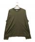 DRIES VAN NOTEN（ドリスヴァンノッテン）の古着「HEGLAND 4604 M.K.JERSEY SAN」｜オリーブ