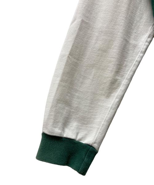 J.W.ANDERSON（ジェイダブリューアンダーソン）J.W.ANDERSON (ジェイダブリューアンダーソン) Rugby long sleeve polo グリーン サイズ:Mの古着・服飾アイテム