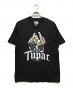 WACKO MARIAワコマリア）の古着「2PAC CREW NECK T-SHIRT」｜ブラック