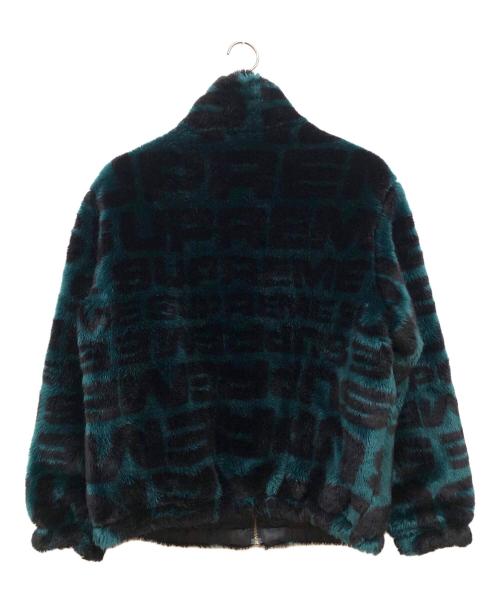 SUPREME（シュプリーム）Supreme (シュプリーム) 18SS Faux Fur Repeater Bomber ブラック サイズ:Mの古着・服飾アイテム